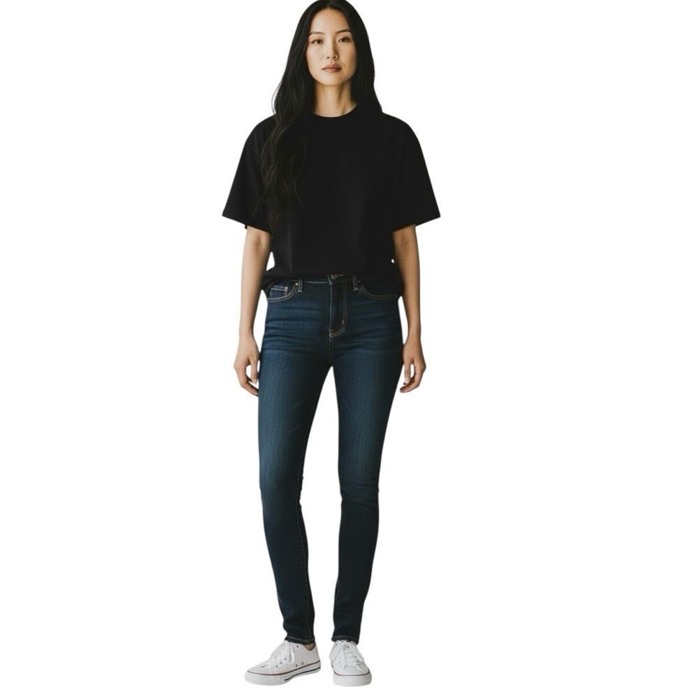 Levi's New 720 High-Rise Super Skinny Jeans 24